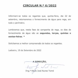 Circular 6/2022